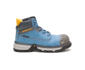 Caterpillar Kängor Rea - Excavator Superlite Waterproof Nano Toe Arbetsskor Dam Blå KHP-376549